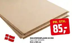 jem & fix Gulvspånplade 22 mm tilbud