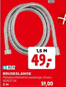 jem & fix Brusesæt / bruseslange tilbud