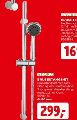 jem & fix Brusestangsæt tilbud