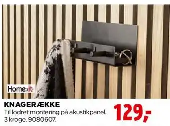 jem & fix Knagerække tilbud