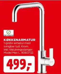 jem & fix Brusearmatur (termostat-/cylinderudgave) tilbud