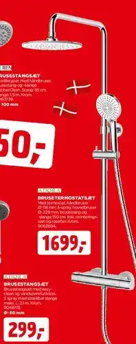 jem & fix Forskellige bruse- og armaturdele (kollektion) tilbud