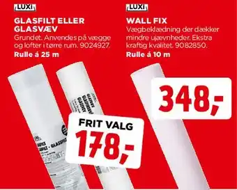 jem & fix Glasfilt / Glasvæv tilbud
