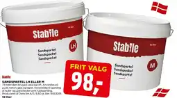 jem & fix SANDSPARTEL LH ELLER M tilbud