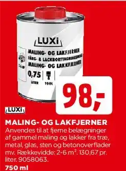 jem & fix Maling- og lakfjerner tilbud