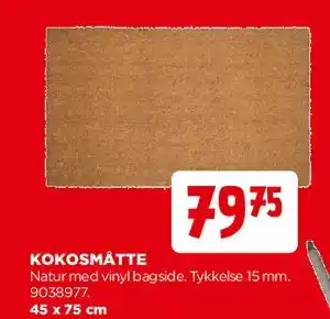 jem & fix Kokosmåtte tilbud