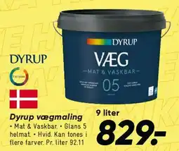 Bilka Dyrup VÆG (vægmaling) tilbud