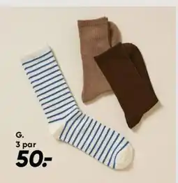 Bilka 3 par sokker tilbud