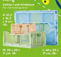 Bilka 1-pak foldekasse tilbud
