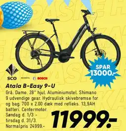 Bilka Atala B-Easy 9-U tilbud