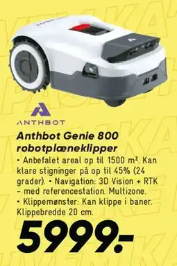 Bilka Ambbot Genie 800 robotplæneklipper tilbud