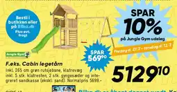 Bilka F.eks. Cabin legetårn tilbud