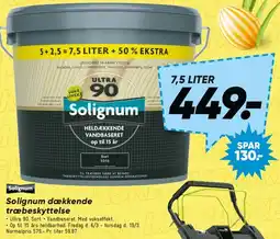 Bilka Solignum dækkende træbeskyttelse (Ultra 90) tilbud