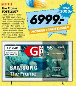 Bilka Samsung The Frame 55 (TQ55LS03F) tilbud