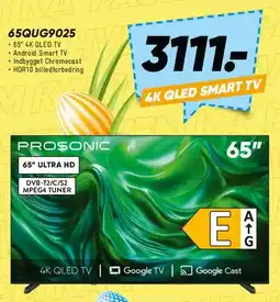 Bilka Prosonic 65 QLED Smart TV (65GUQ9025) tilbud