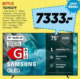 Bilka Samsung QLED 75 4K tilbud