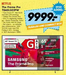 Bilka Samsung The Frame Pro 65 (TQ65LS03FW) tilbud