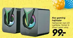 Bilka Nox gaming højtaler tilbud