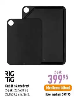 Imerco Cut-it skærebræt, 2-pak tilbud