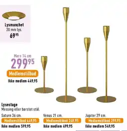 Imerco Lysestage og lysmanchet tilbud