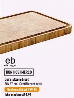 Imerco Core skærebræt tilbud