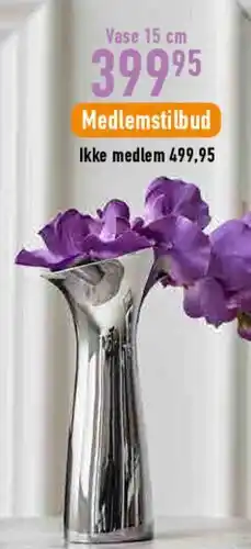 Imerco Georg Jensen Vase 15 cm (Bloom Botanica) tilbud