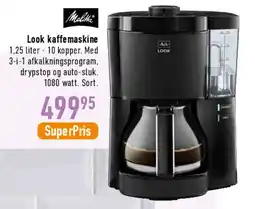 Imerco Look kaffemaskine tilbud