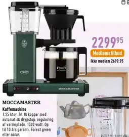 Imerco MOCCAMASTER tilbud