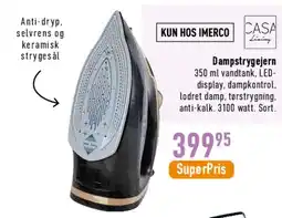 Imerco Damstrygejern med LED-display tilbud