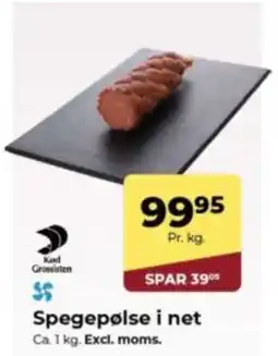 Dagrofa Food Service Spegepølse i net tilbud