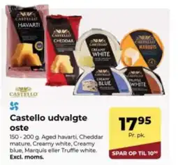Dagrofa Food Service Castello udvalgte oste tilbud