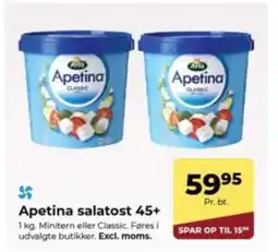 Dagrofa Food Service Apetina salatost 45+ tilbud