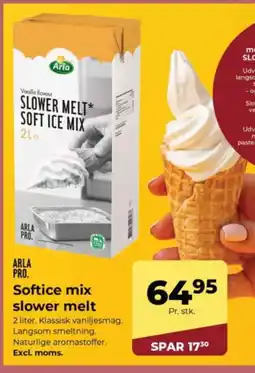 Dagrofa Food Service Arla Softice mix slower melt tilbud