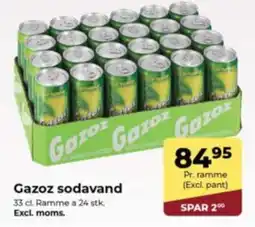 Dagrofa Food Service GAZOZ Sodavand tilbud