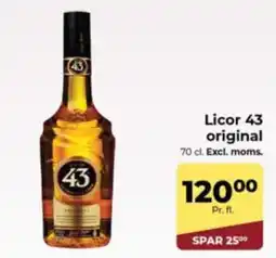 Dagrofa Food Service LICOR 43 Original tilbud