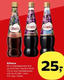 Kvickly Ribena tilbud