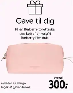 Matas Gælder så længe lager af gaven haves. tilbud