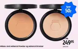 Matas Nilens jord mineral powder og mineral bronzer tilbud