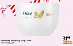 Matas DOVE Silky nourishing body cream tilbud