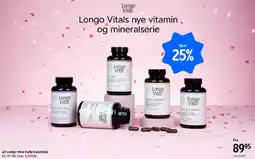 Matas Alt longo vital dally essentials tilbud