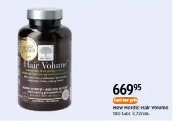 Matas New nordic hair volume tilbud