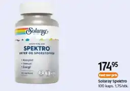 Matas SOLARAY Spektro tilbud