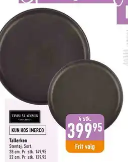 Imerco Tallerken tilbud