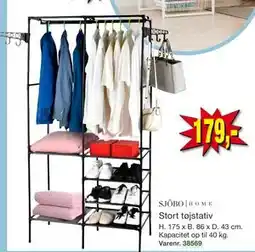 Harald Nyborg Stort tøjstativ tilbud