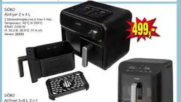 Harald Nyborg Airfryer 2 x 4 L tilbud