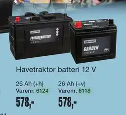 Harald Nyborg Havetraktor batteri 12 V tilbud