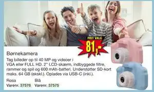 Harald Nyborg Børnekamera tilbud