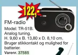 Harald Nyborg FM-radio tilbud
