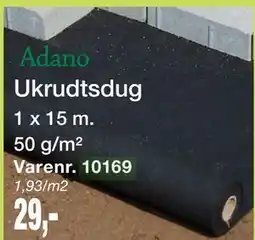 Harald Nyborg Ukrudtsdug tilbud