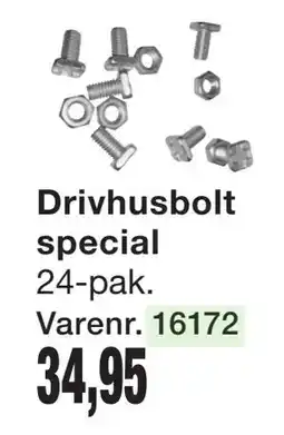 Harald Nyborg Drivhusbolt special tilbud